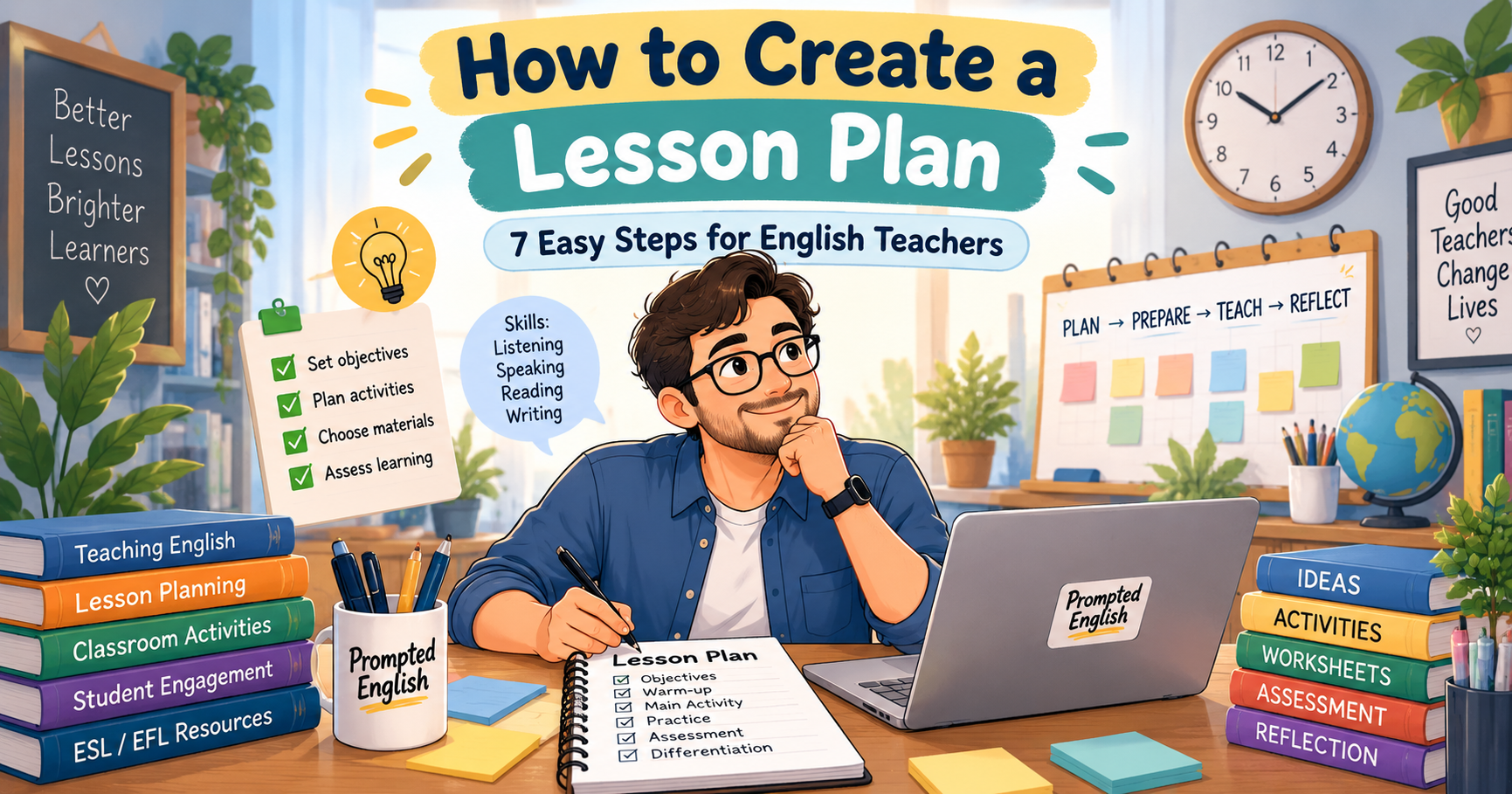 How to Create a Lesson Plan: 7 Easy Steps for English Teachers