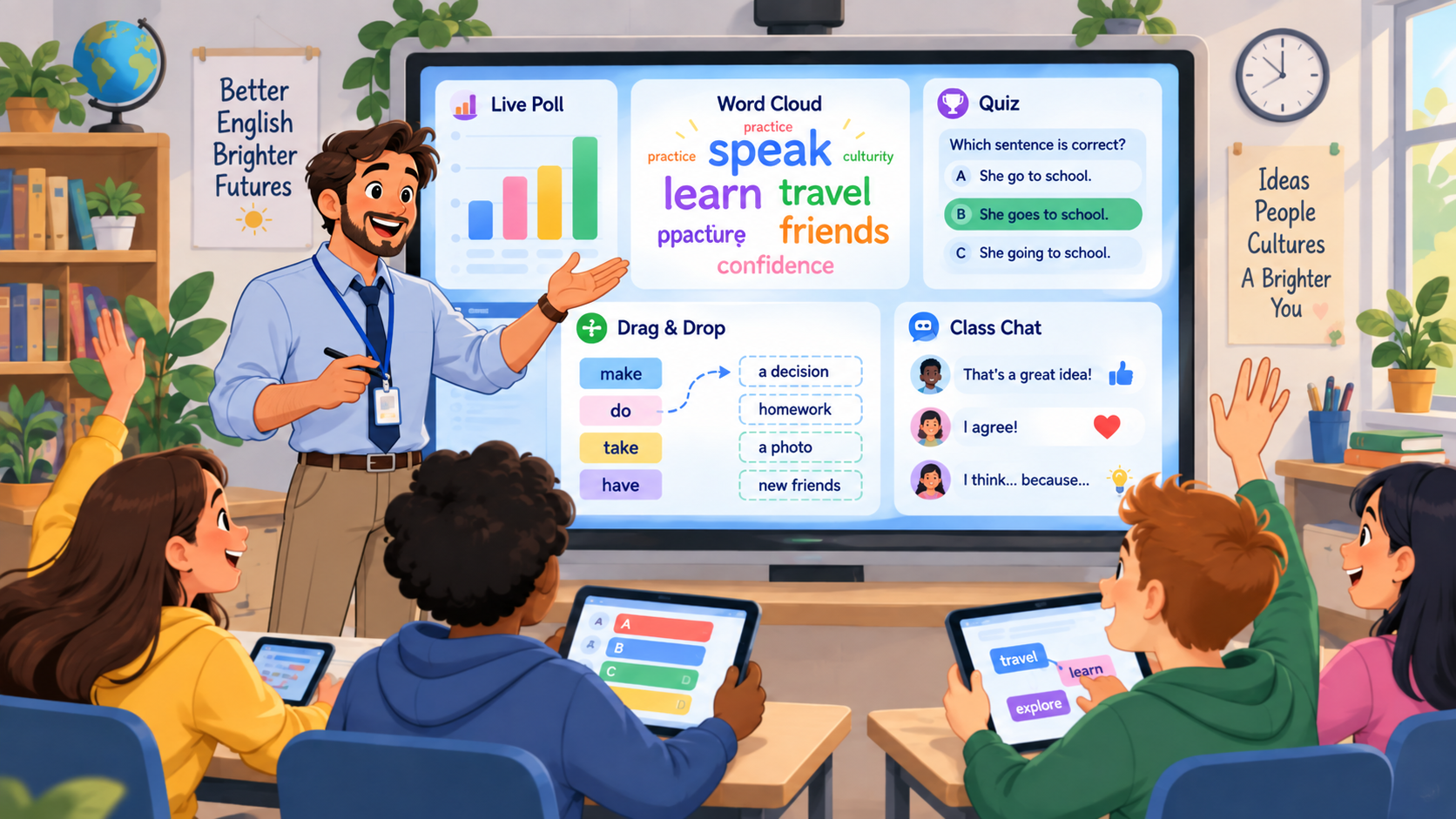 Interactive Presentation Tools for Teachers: 9 Powerful Options for Better ESL Lessons